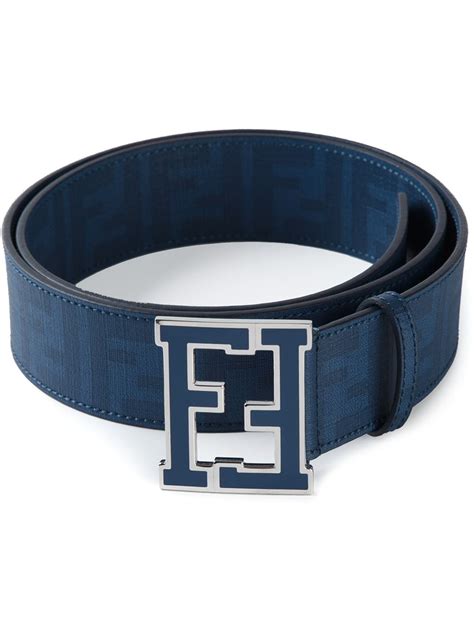 cintura fendi blu|Fendi Belts for Men .